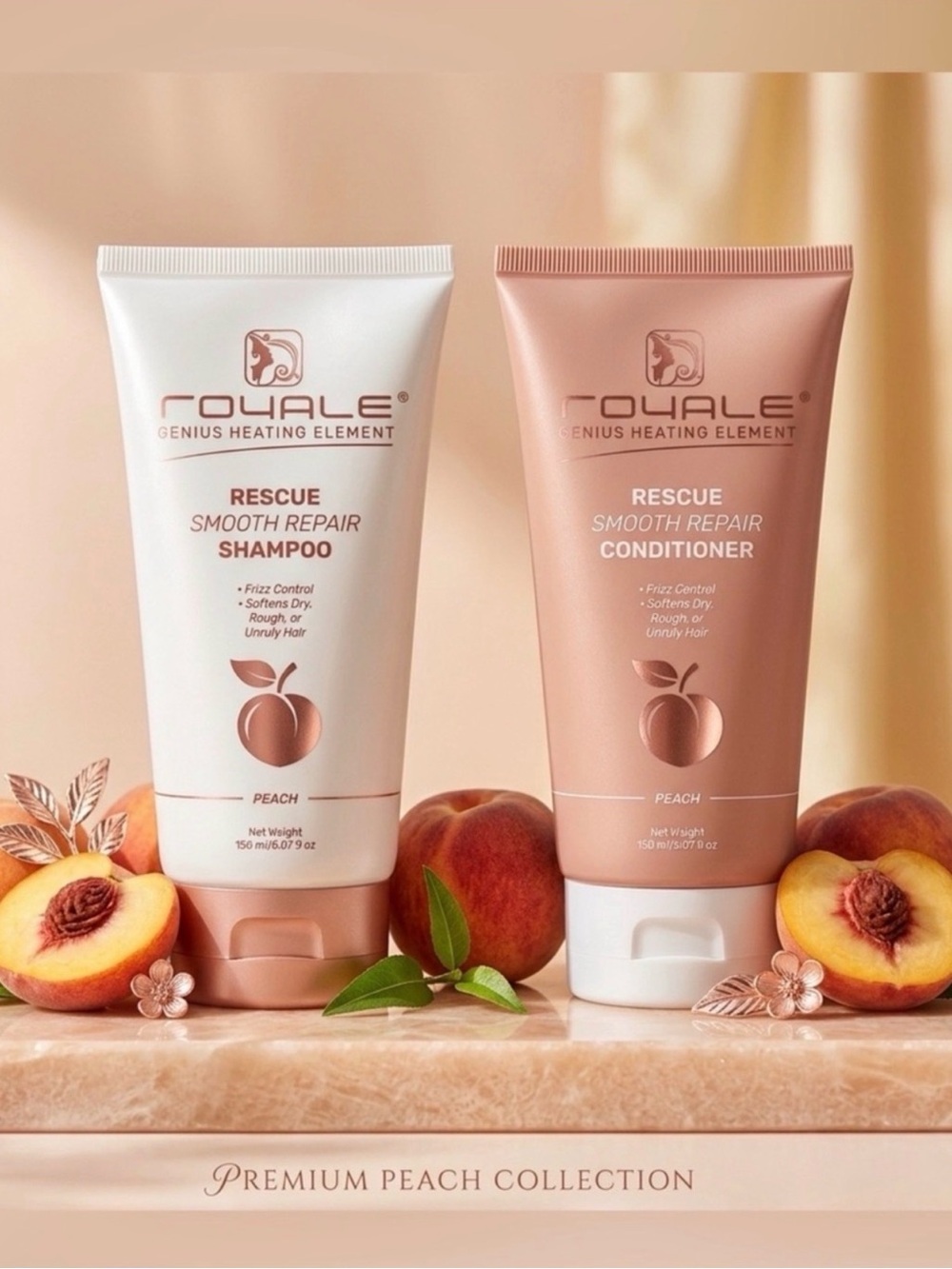 Royale Rescue Smooth Repair Shampoo & Conditioner ~ Retail $150